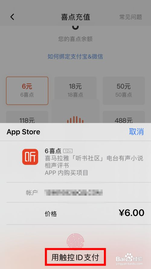 如何购买喜马拉雅听书喜点