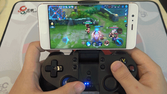 北通手游P1手游手柄《王者荣耀》廉颇技能演示