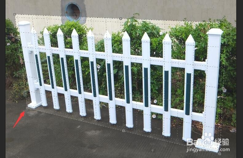 ps软件中如何使用透视裁剪工具？