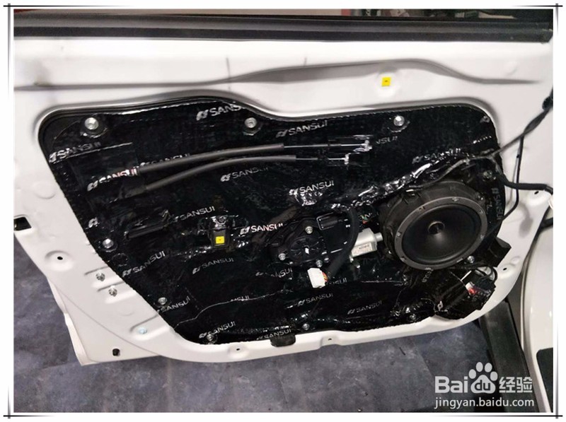 现代i×25原位无损升级美国卡顿两分频音响