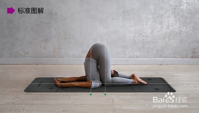 瑜伽体式 膝碰耳犁式