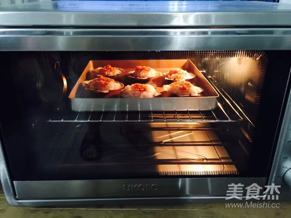 烤箱烤扇贝的做法