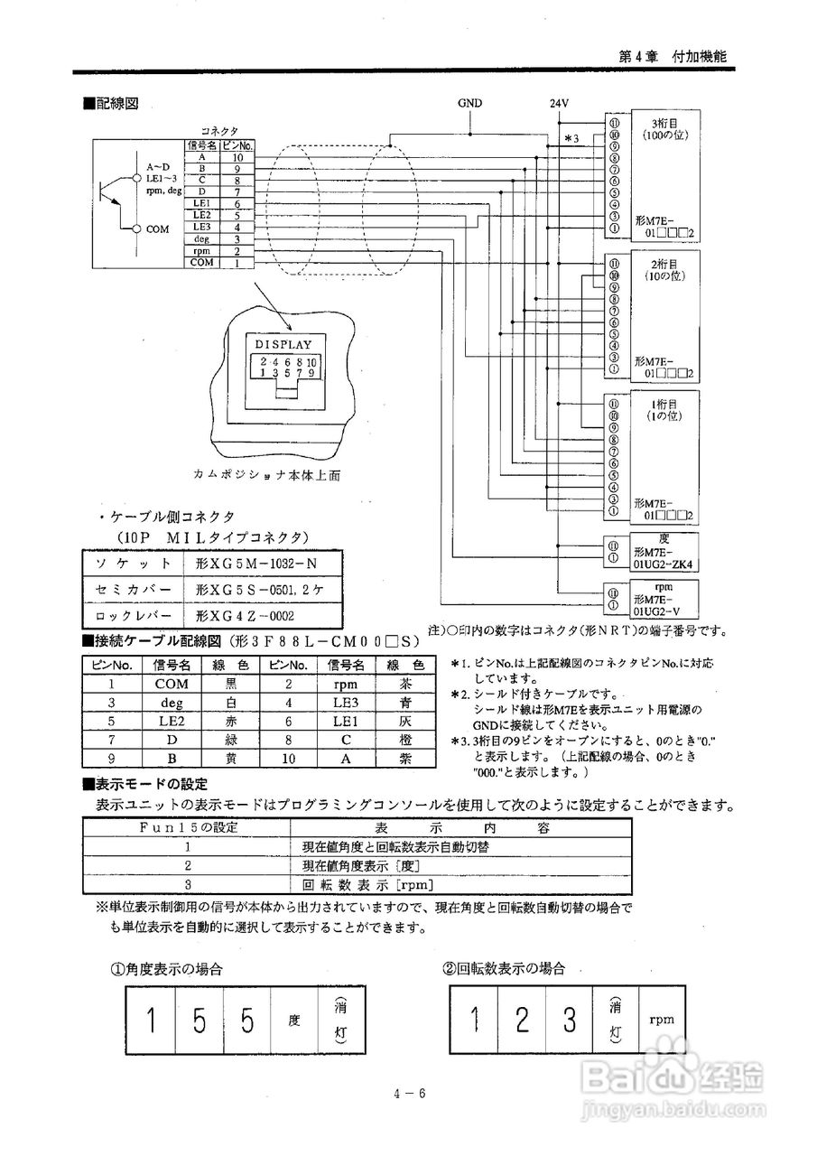 OMRON 3F88L-155凸轮定位器使用说明书:[8]