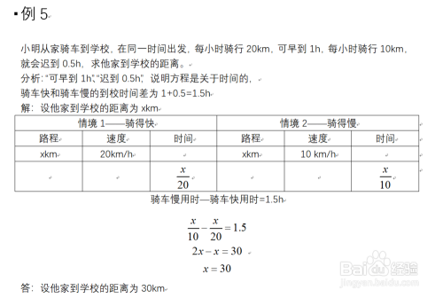 初中数学的相遇问题、追及问题的简单解法