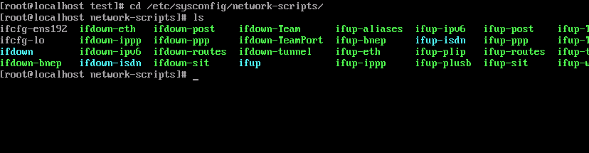 CentOS7设置IP地址