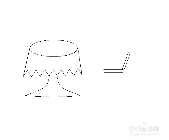 桌子椅子简笔画