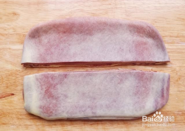 家庭自制豆沙大理石纹迷你吐司