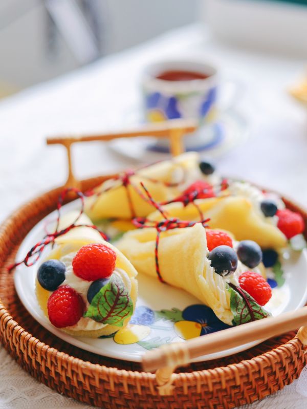 冰淇淋甜筒花束饼干美哭了