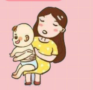 新生儿拍嗝的正确方法图片