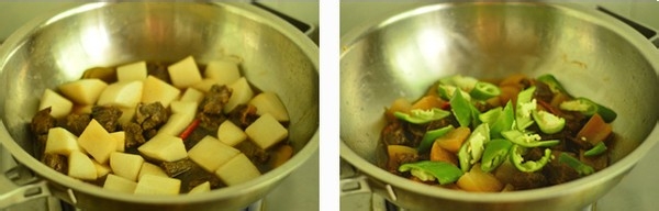 萝卜炖牛腩的家常做法