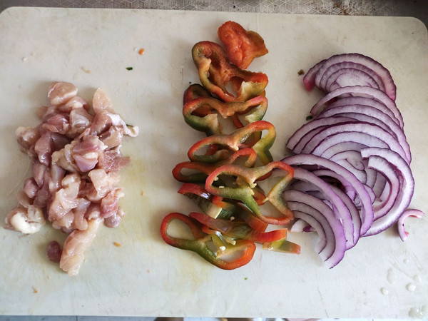 简单美味鸡肉披萨