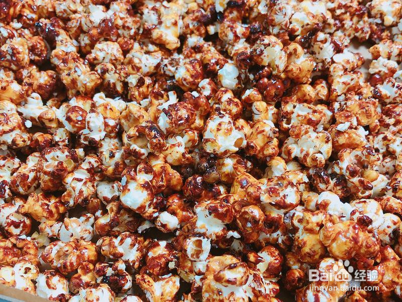 焦糖爆米花的做法