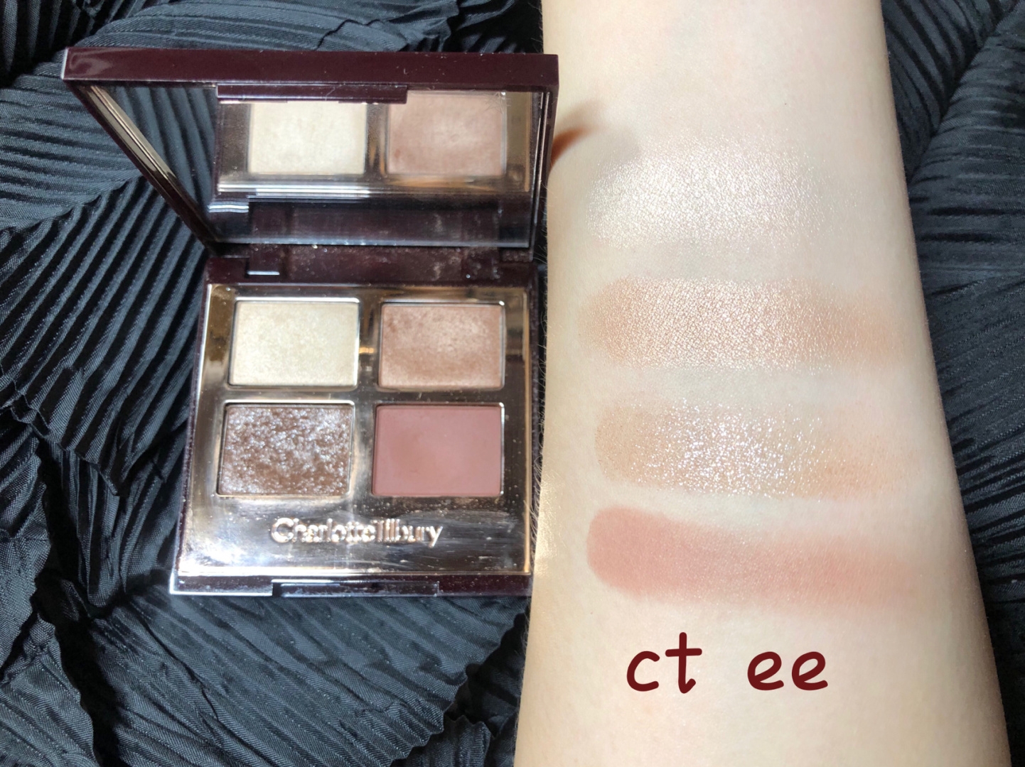 tf新色27烟熏粉棕盘试色，附tf31和ct ee对比