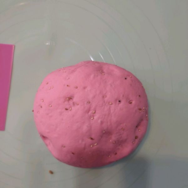 给婆婆做了一个康乃馨馒头花束