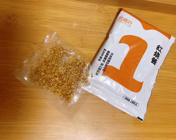 桂花红烧肋排杏鲍菇