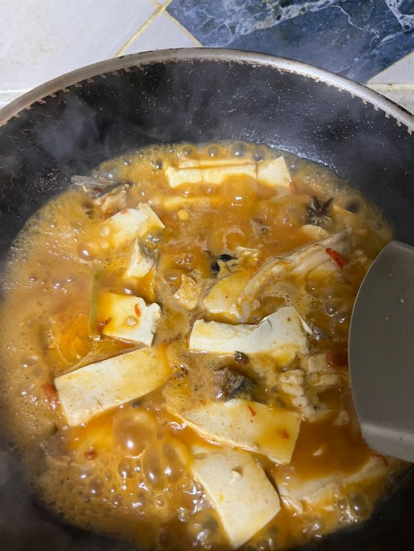 家常草鱼烧豆腐