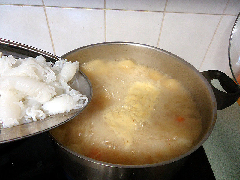 教你做豆腐魔芋丝大酱汤,味道棒极了
