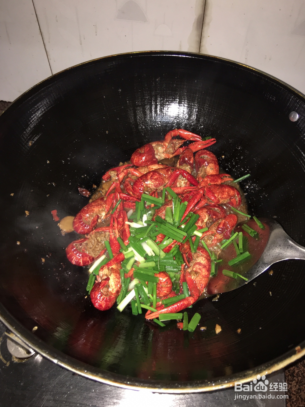 香辣无比的小龙虾