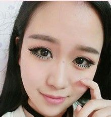 怎样式电力大眼妆变甜心芭比