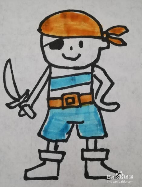 男孩的画法 男孩的简笔画
