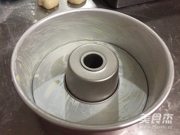 快手皇冠面包 一次发酵