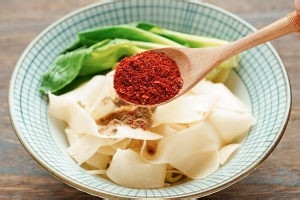 饺子皮油泼面