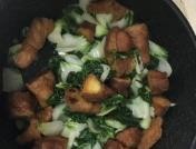 如何做老油条炒青菜