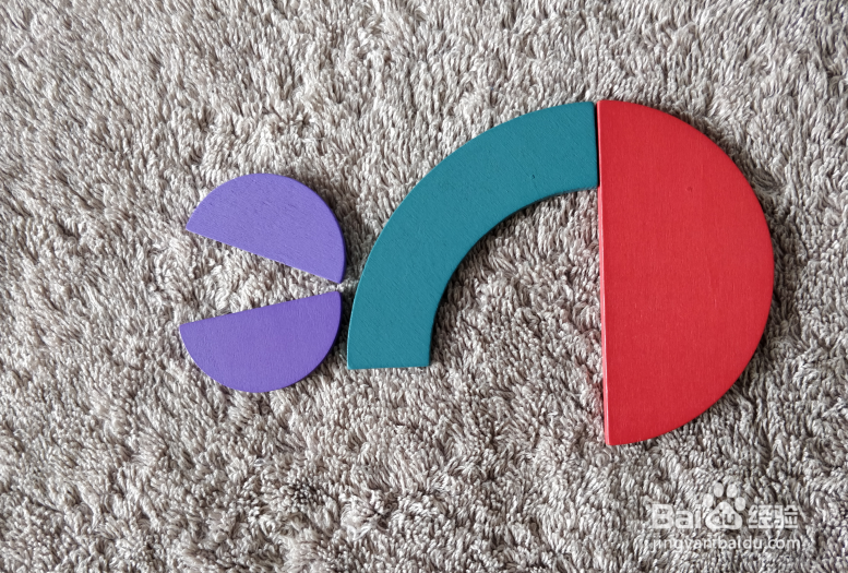 用蒙氏积木怎样拼一条鳙鱼呢?