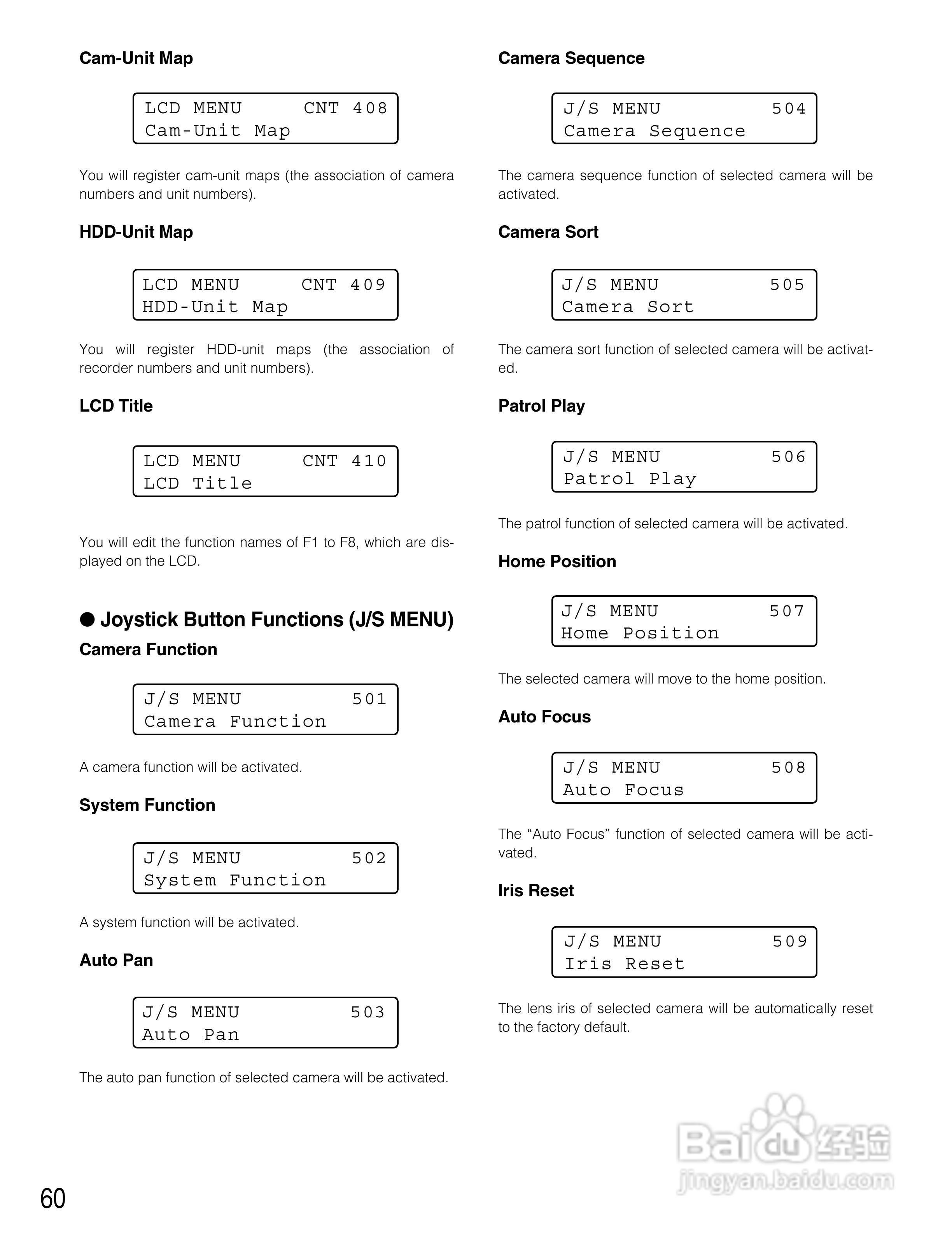 Panasonic WV-CU650以太网络系统控制器说明书:[6]