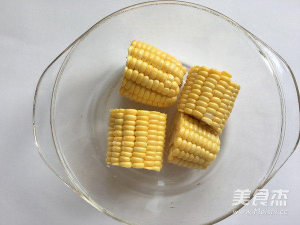微波炉版奶香玉米