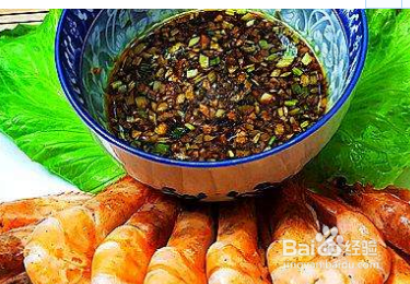 沾虾的调料怎么做