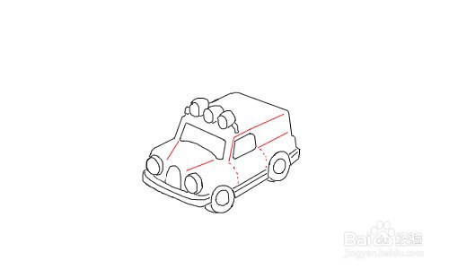 卡通汽车怎么画