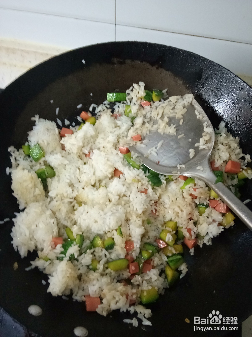 嫩南瓜炒米饭