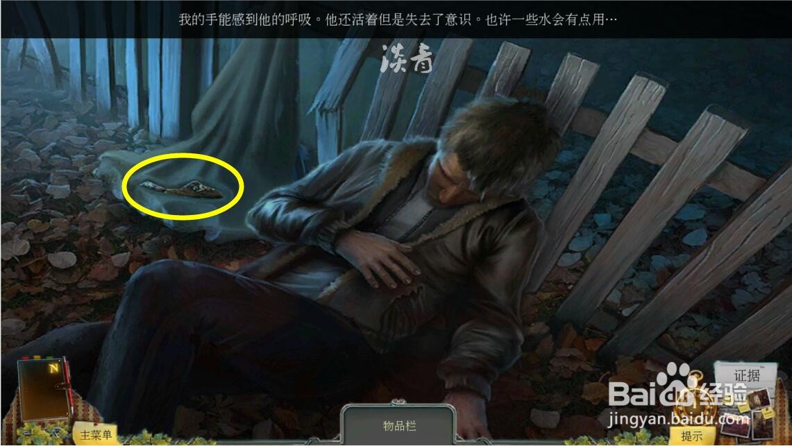 乌鸦森林之谜枫叶溪幽灵第4关用信号枪吓走野猪