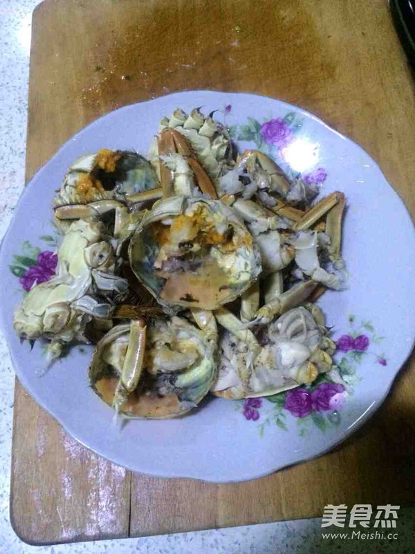 椰奶咖喱蟹的做法