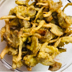 椒盐蘑菇-超好吃的下酒菜