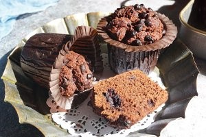 巧克力蘑菇头玛芬蛋糕的美味做法