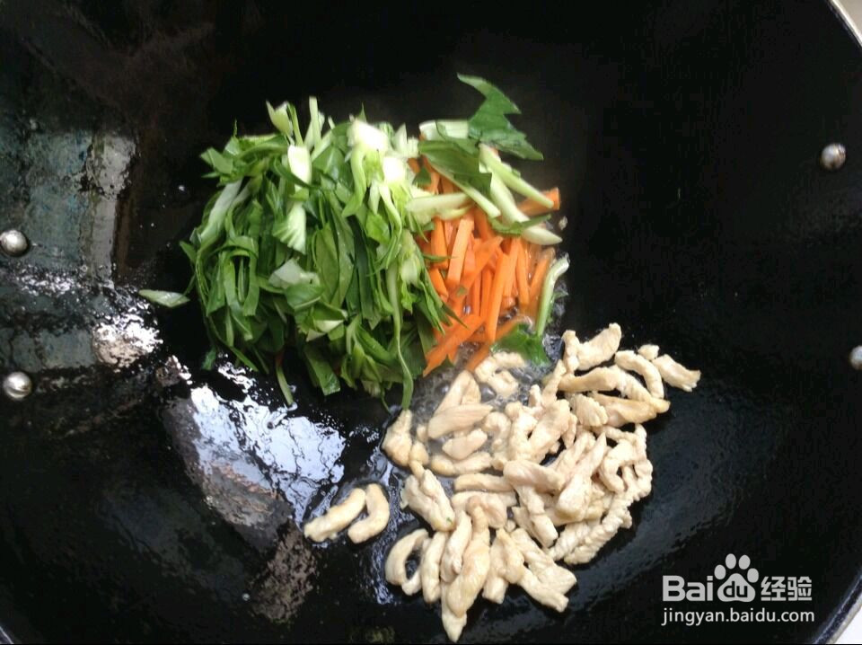 浓香酱油炒面的做法