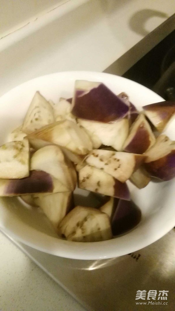 肉末烧茄子(少油)