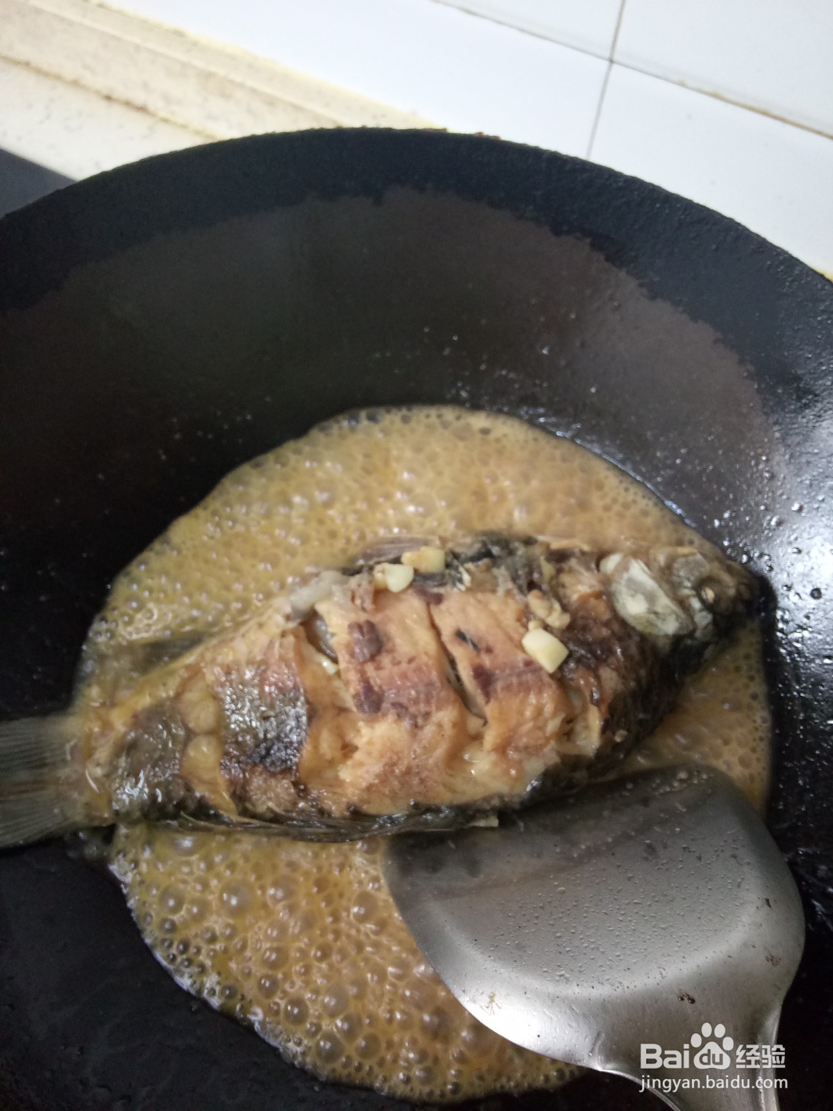 家常简单烧鲫鱼