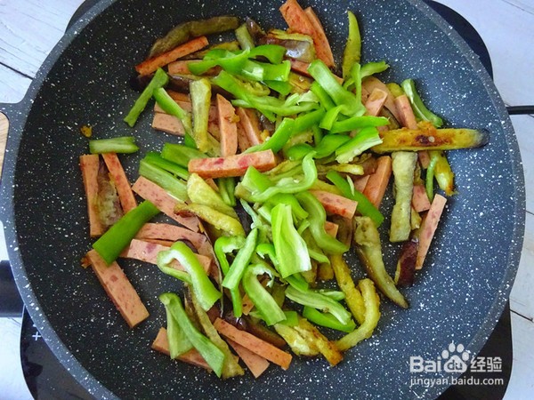 【鱼香火腿茄子条】简单做法