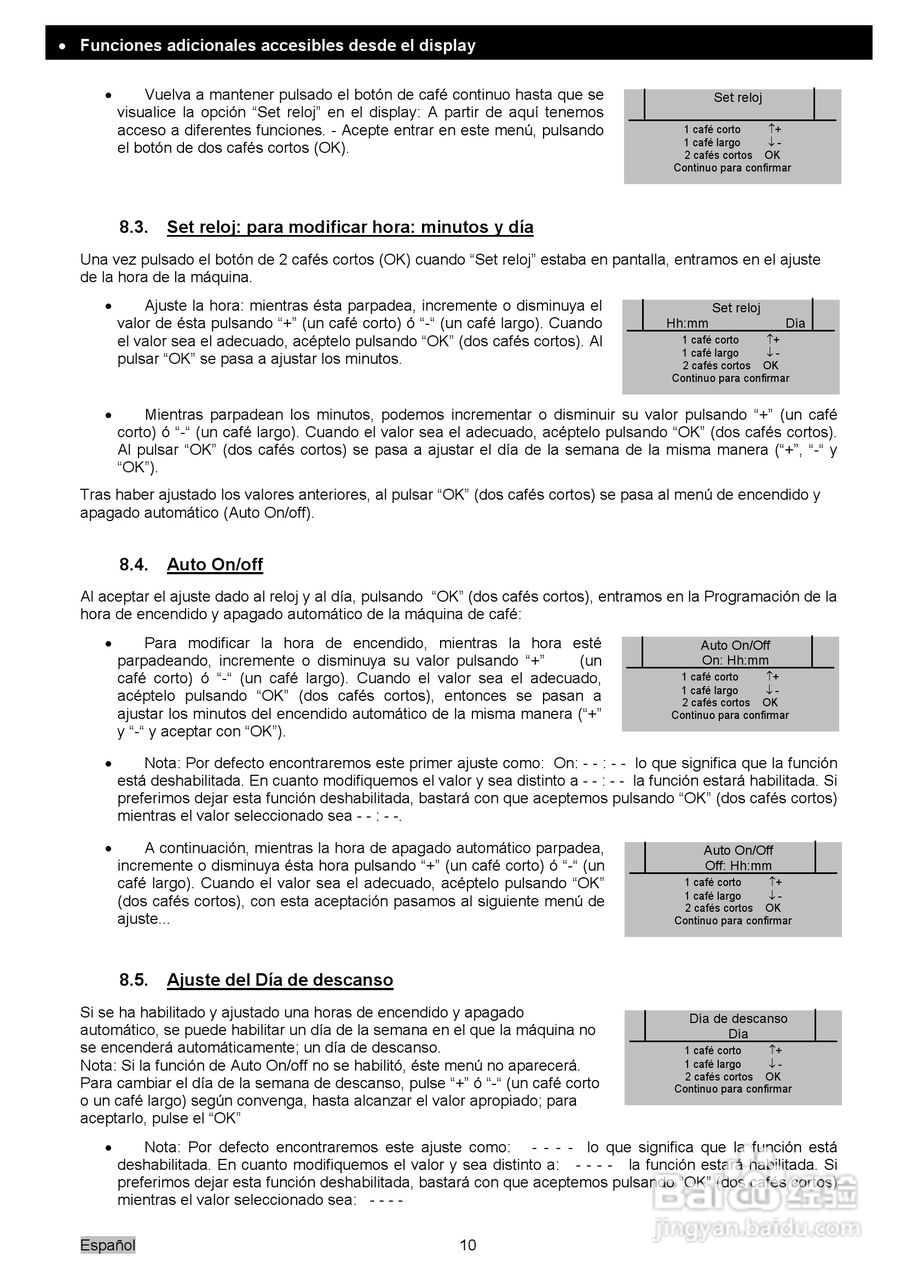 Expobar.Diamant钻石系列咖啡机操作使用说明书:[2]