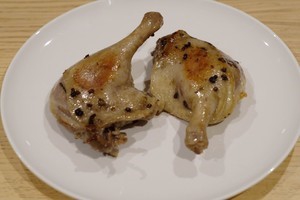 【椒盐脆皮鸭腿】低脂去油