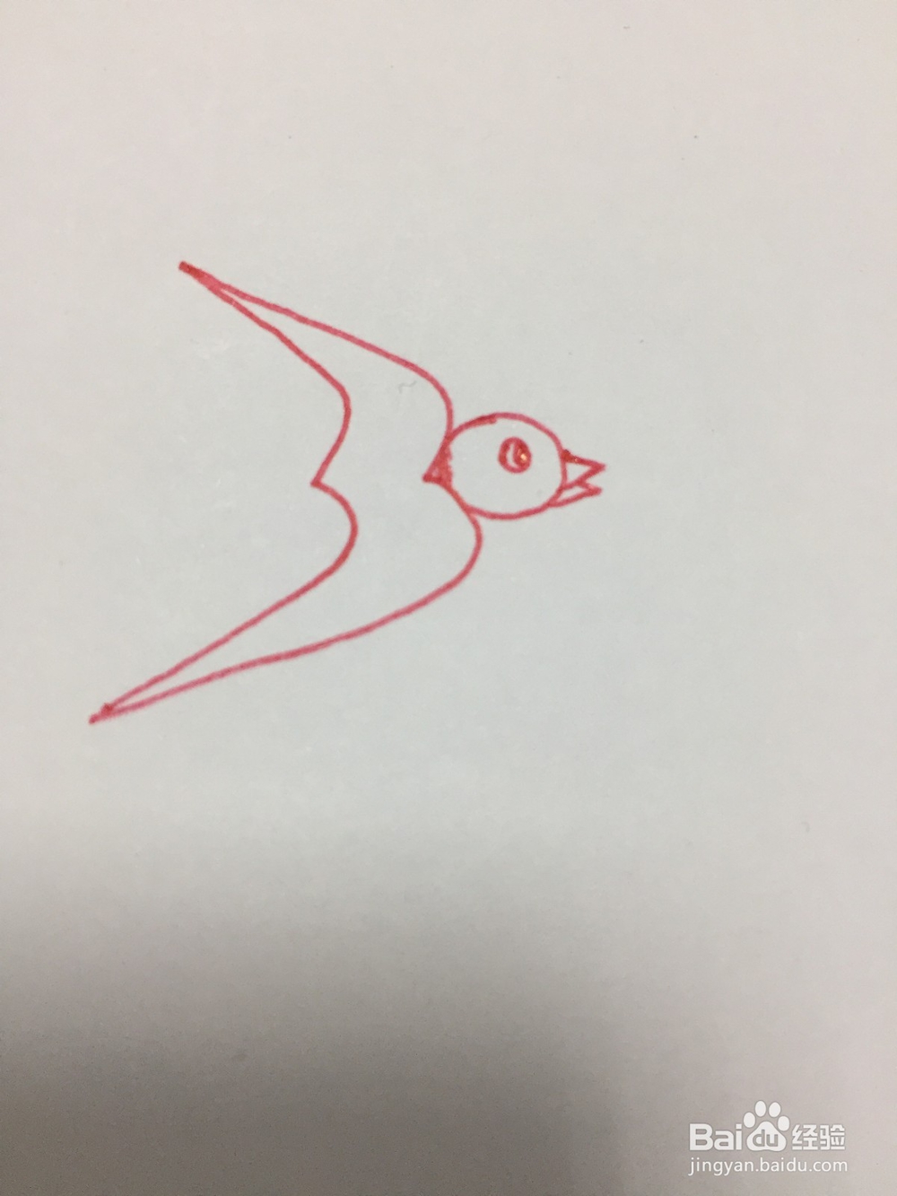 简笔画：小燕子的画法