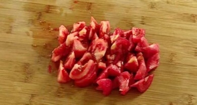 美食之西红柿鸡蛋面片汤