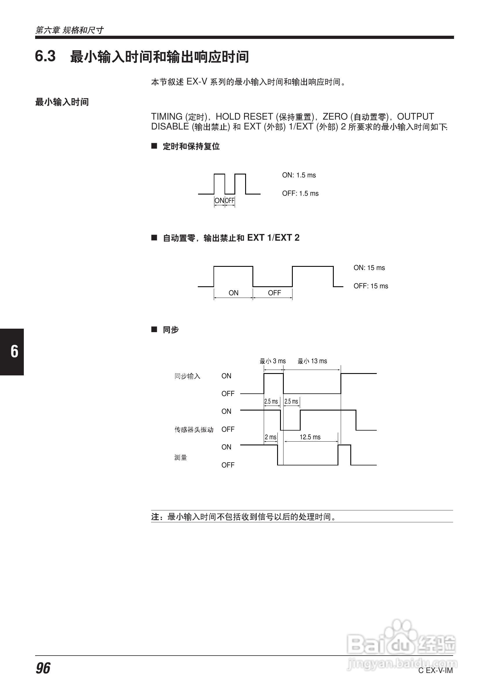 EX-V64型数字位移感应传感器说明书:[11]