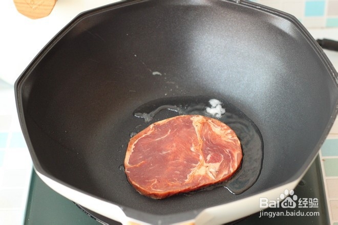 牛排番茄面早餐