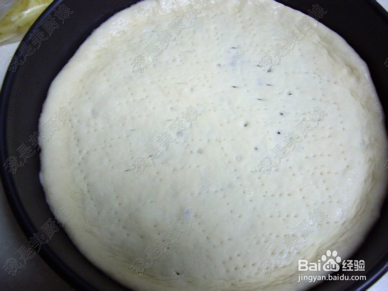 自制披萨（金枪鱼火腿馅）