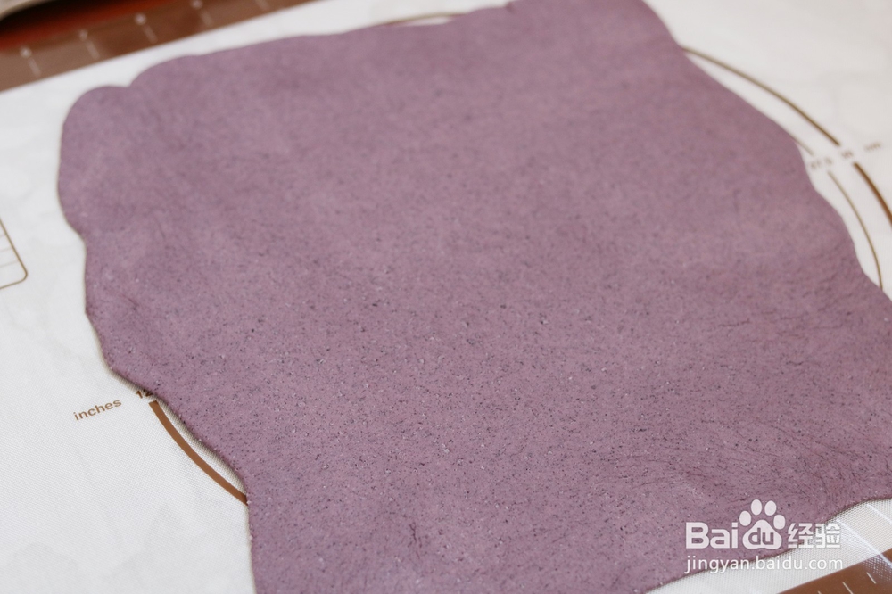 奶香紫米小馒头