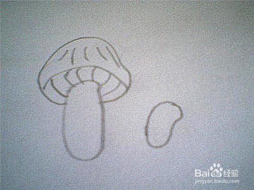 简笔画蘑菇该怎样画